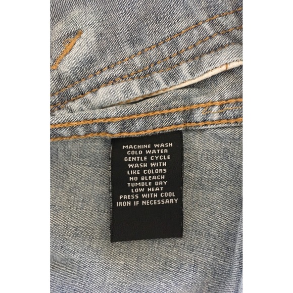 VTG Ralph Lauren Polo Jeans Co. Blue Jean Jacket Womens Sz S Cowboy Rodeo Y2K - Picture 14 of 16